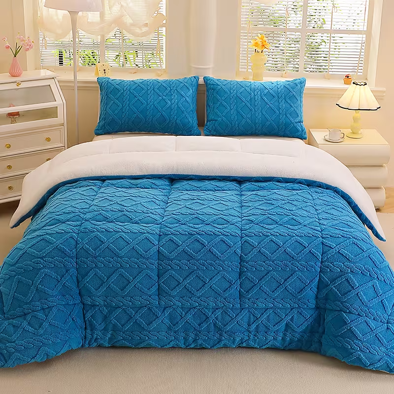 Heavyweight Winter Comforter - Ultra Soft Quilted Bedding (Multiple Sizes & Colors)
